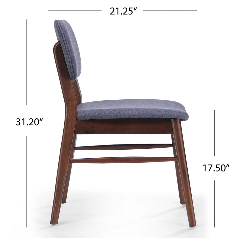 Upholstered Comfort Dining Chair (Set of 2) by HouseOfZazla