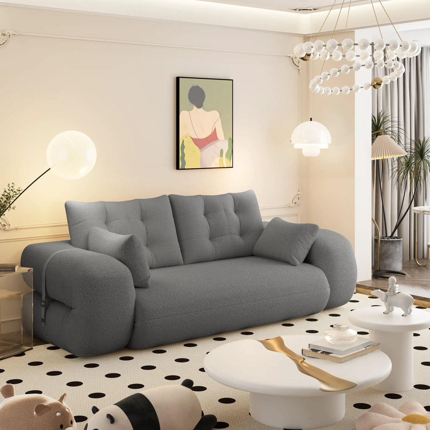 Human Dog Bed Multi Functional Foldable Sofa Bed 3 In 1 by HouseOfZazla