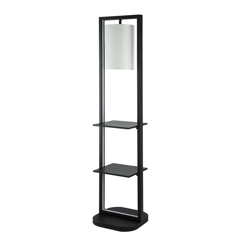 Two Tiered Vertical Shelving Stand with Light by HouseOfZazla
