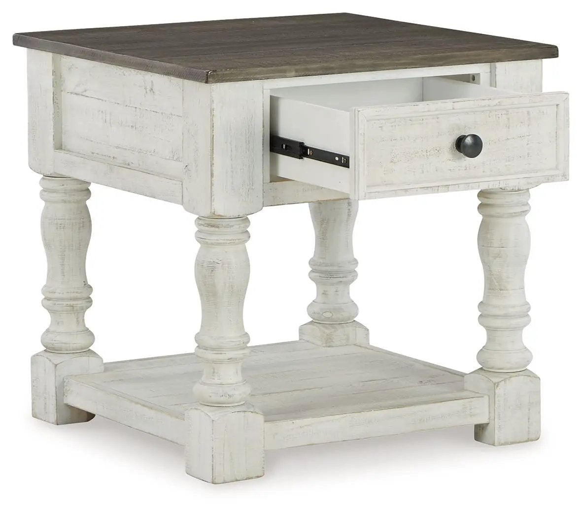 Havalance - Square End Table - White / Gray by Unique Piece Furniture