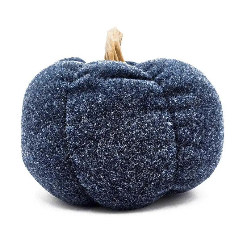 Pumpkin Ornament Decor For Holiday Harvest Festival Fall Festival & Thanksgiving (Set of 3) - Blue by HouseOfZazla
