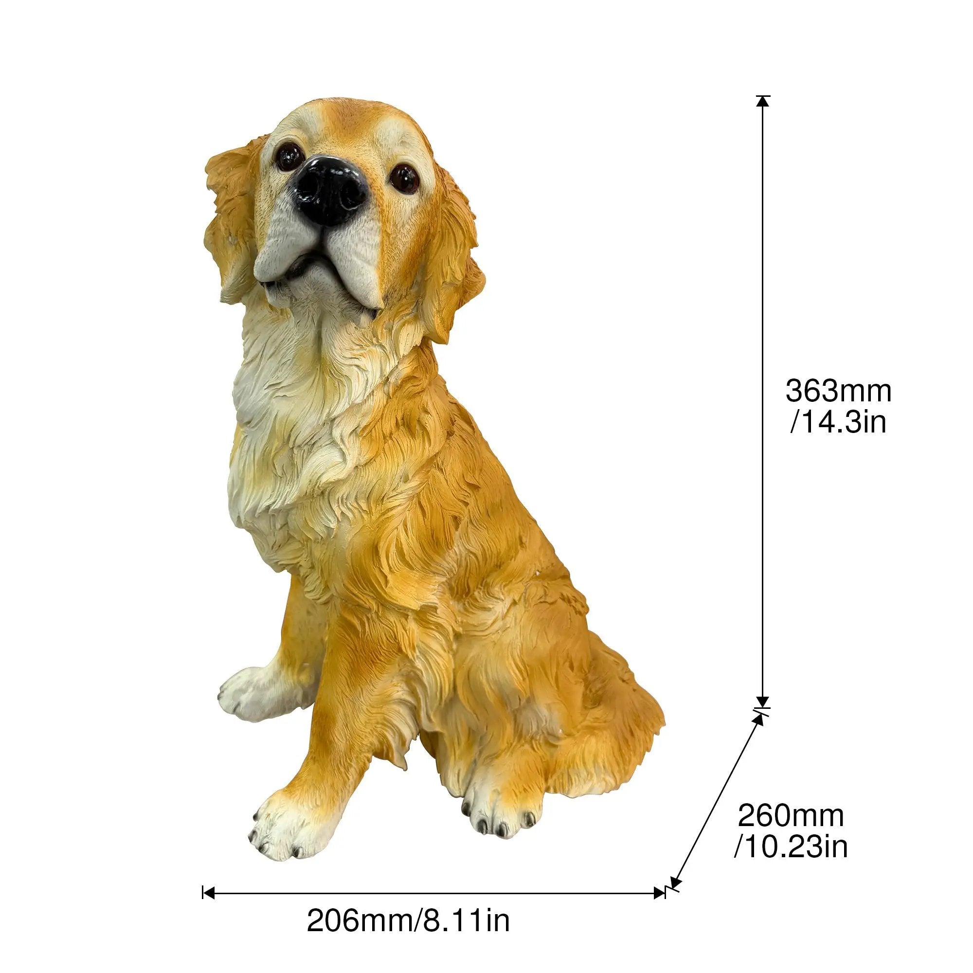 Golden Retriever Garden Statue by HouseOfZazla