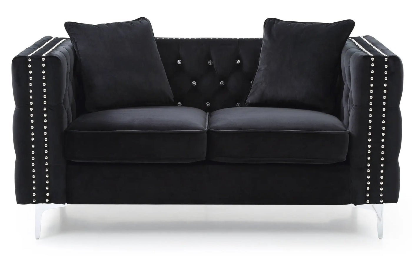Elegant Track Arm Loveseat by HouseOfZazla