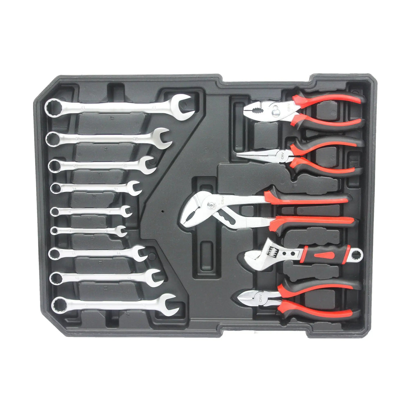 899 Piece Home Repair Tool Set With Rolling Plastic Toolbox, 4 Drawers, General Household Maintenance Kit by HouseOfZazla