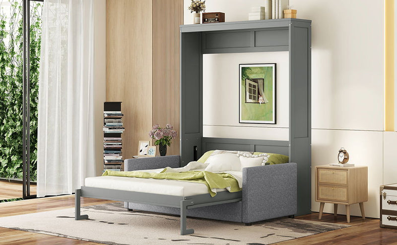 Murphy Wall Bed With Cushion by HouseOfZazla