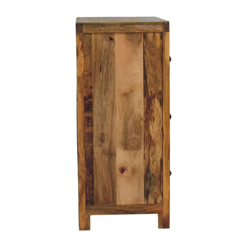 Solid Wood Oakish Three Drawer Chest by HouseOfZazla