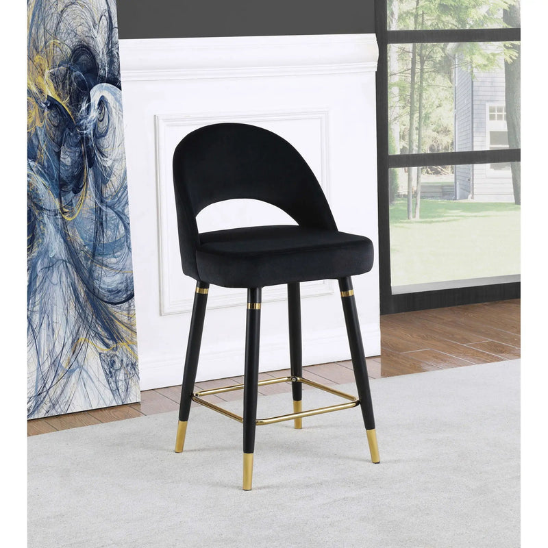 Open Back Counter Height Stools (Set of 2)