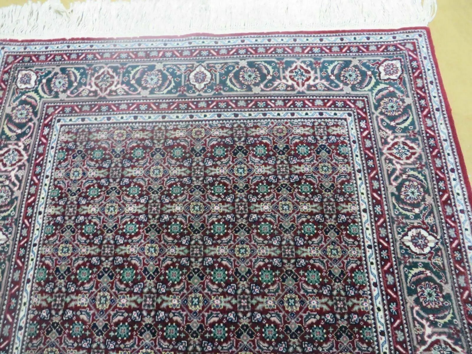 3' X 5' Vintage Fine Handmade Indian Amritsar Wool Silk Rug Nice by Jewel Rugs