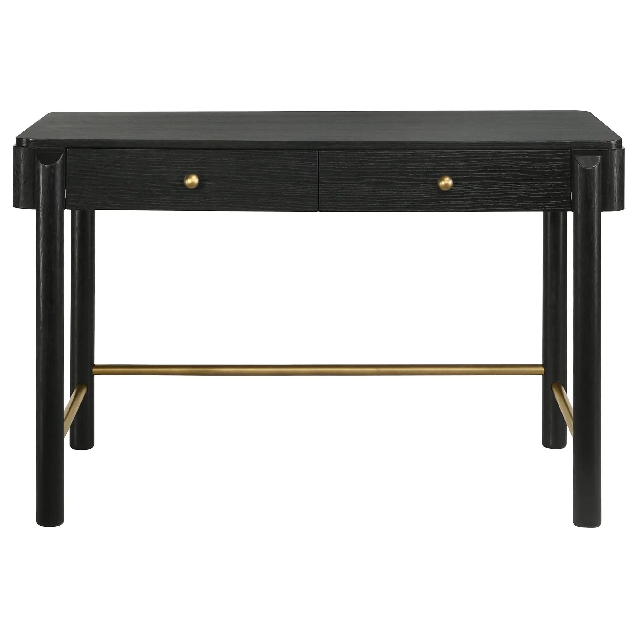 Arini 2-drawer Vanity Desk Makeup Table Black by Unique Piece Furniture