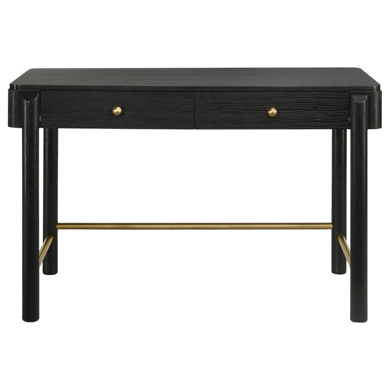 Arini 2-drawer Vanity Desk Makeup Table Black by Unique Piece Furniture
