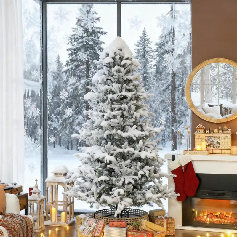 9 Ft Artificial Christmas Tree With Realistic Branches by HouseOfZazla