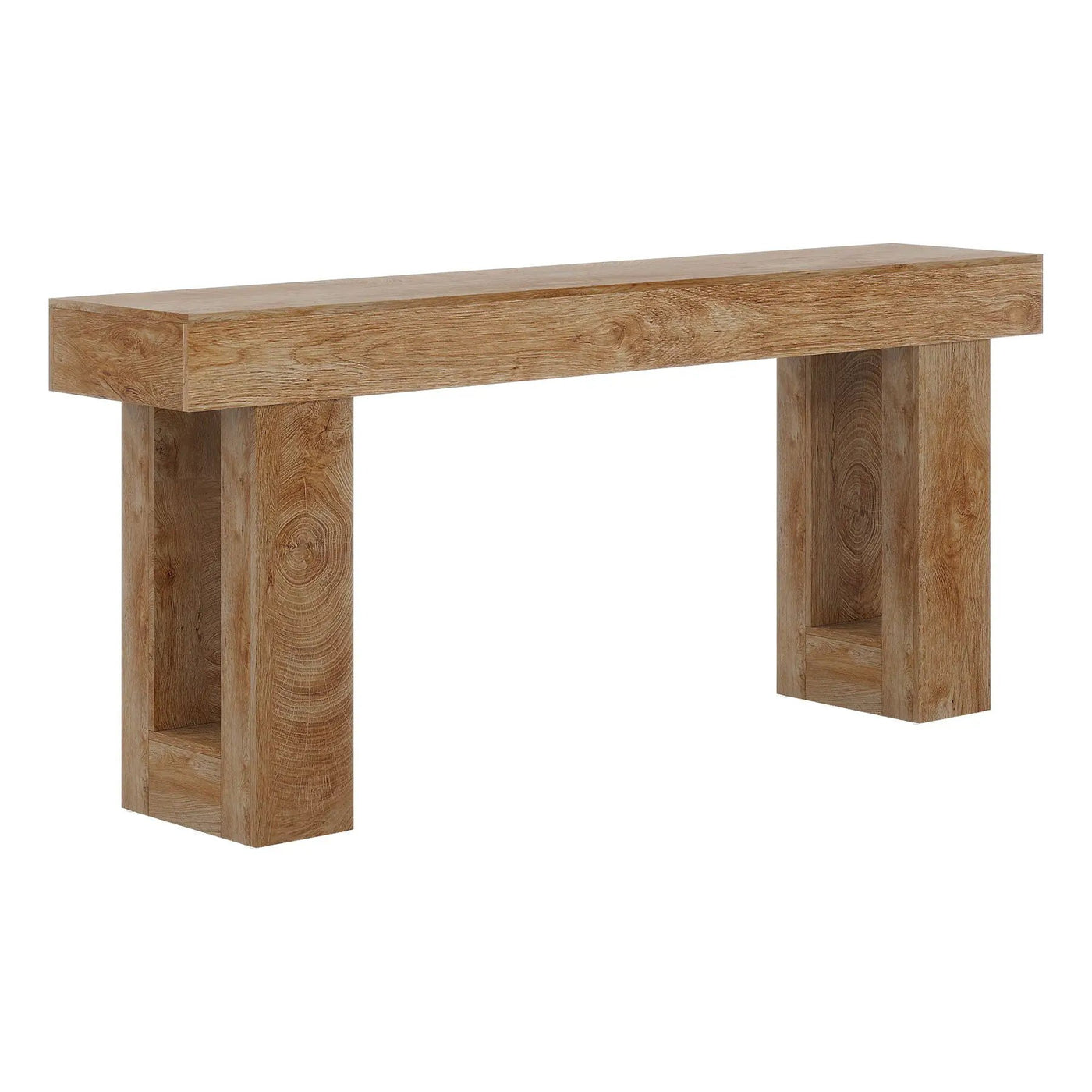 Console Table, Extra Long Narrow Sofa Table for Living Hallway by HouseOfZazla
