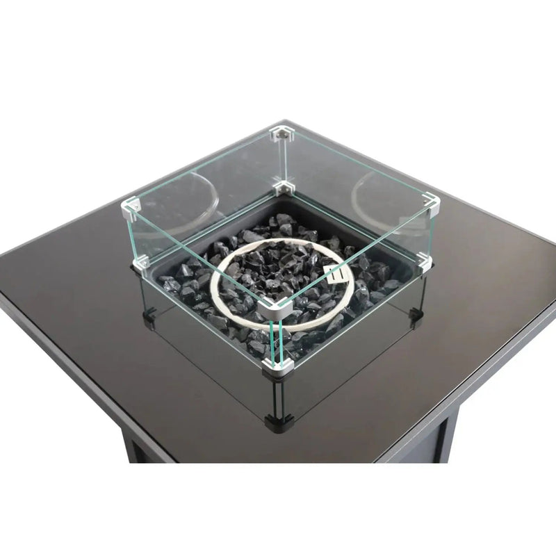 Powdercoated Fire Pit With Top by HouseOfZazla