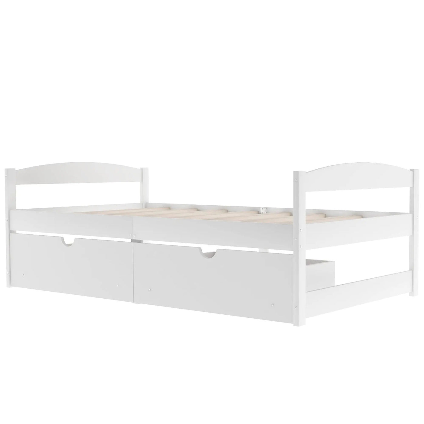 Platform Bed With 2 Drawers by HouseOfZazla