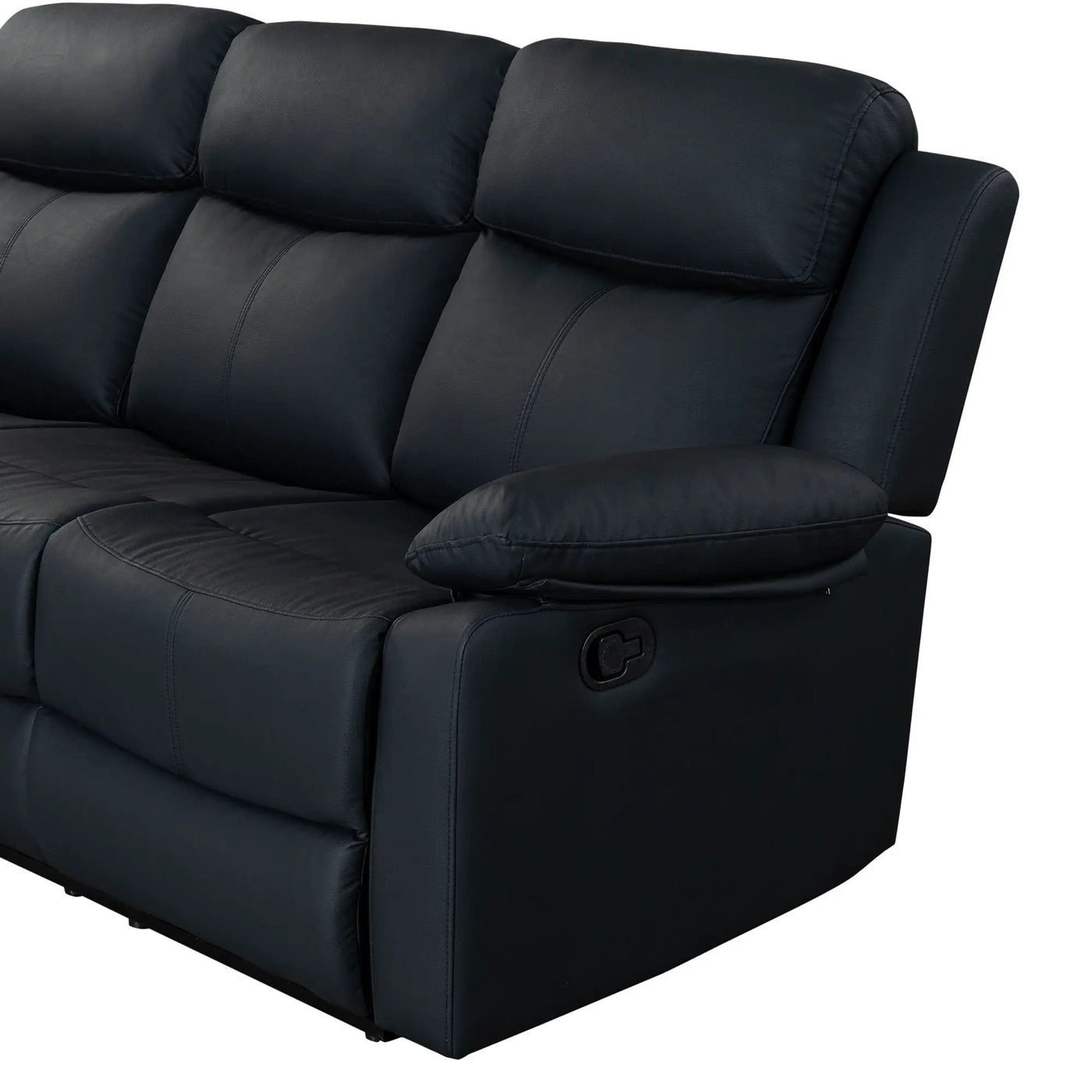 Blanche - Console Reclining Loveseat With LED Lights And Speakers by Unique Piece Furniture