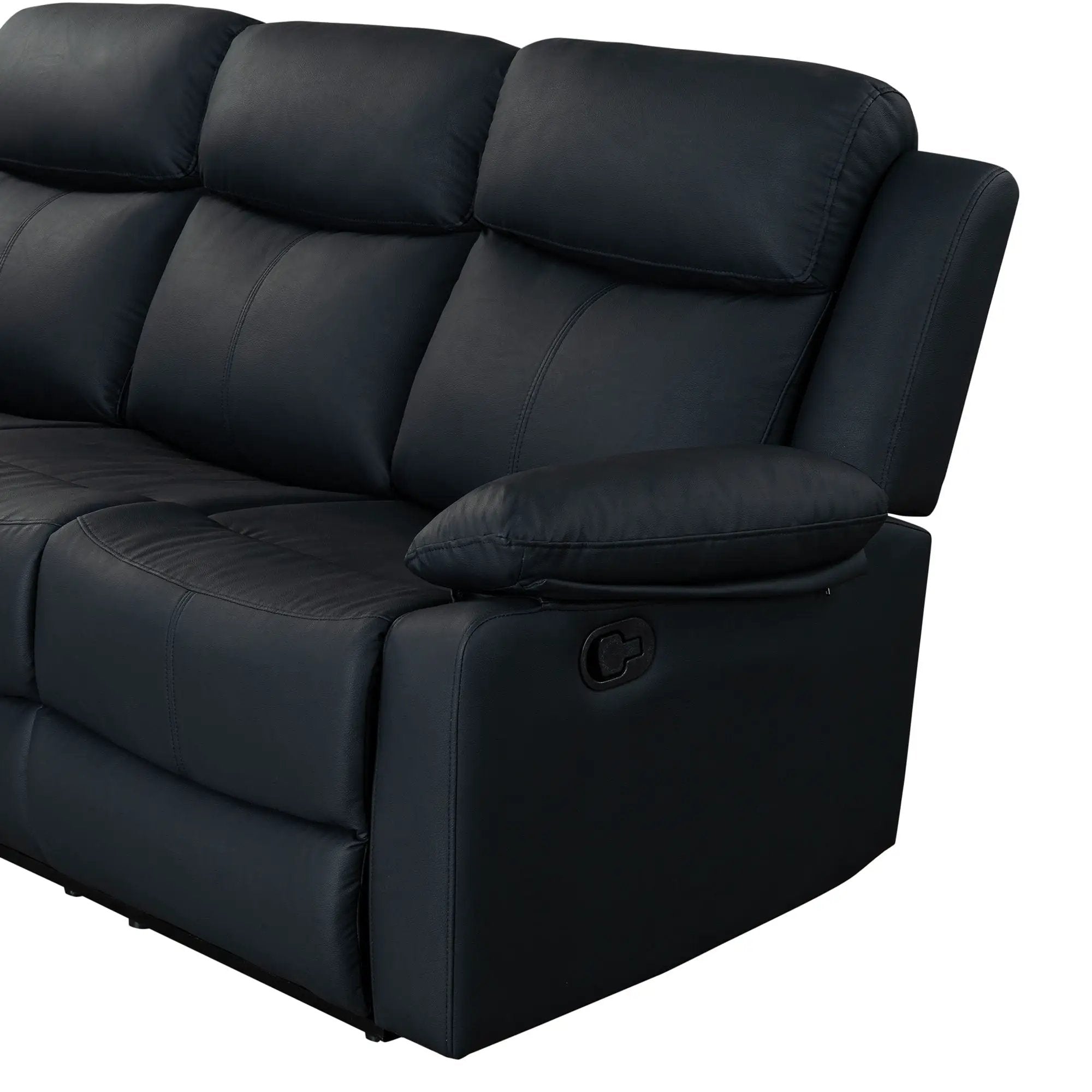 Blanche - Reclining Set With LED Lights, Speaker by Unique Piece Furniture