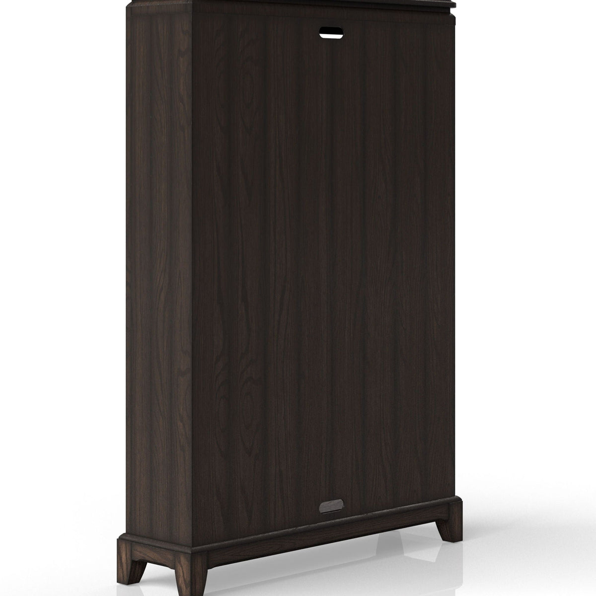Chocolate Bookcase with Durable Solid Wood & MDF Construction - 72-Inch Height, photo 3 of 5