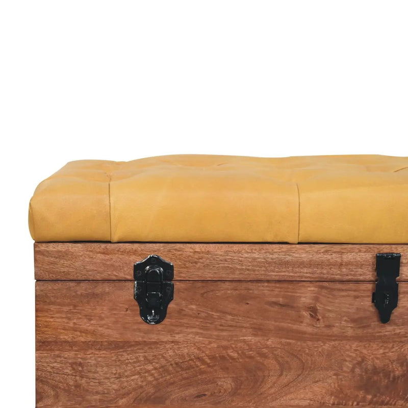 Solid Wood Buffalo Hide Honey by HouseOfZazla