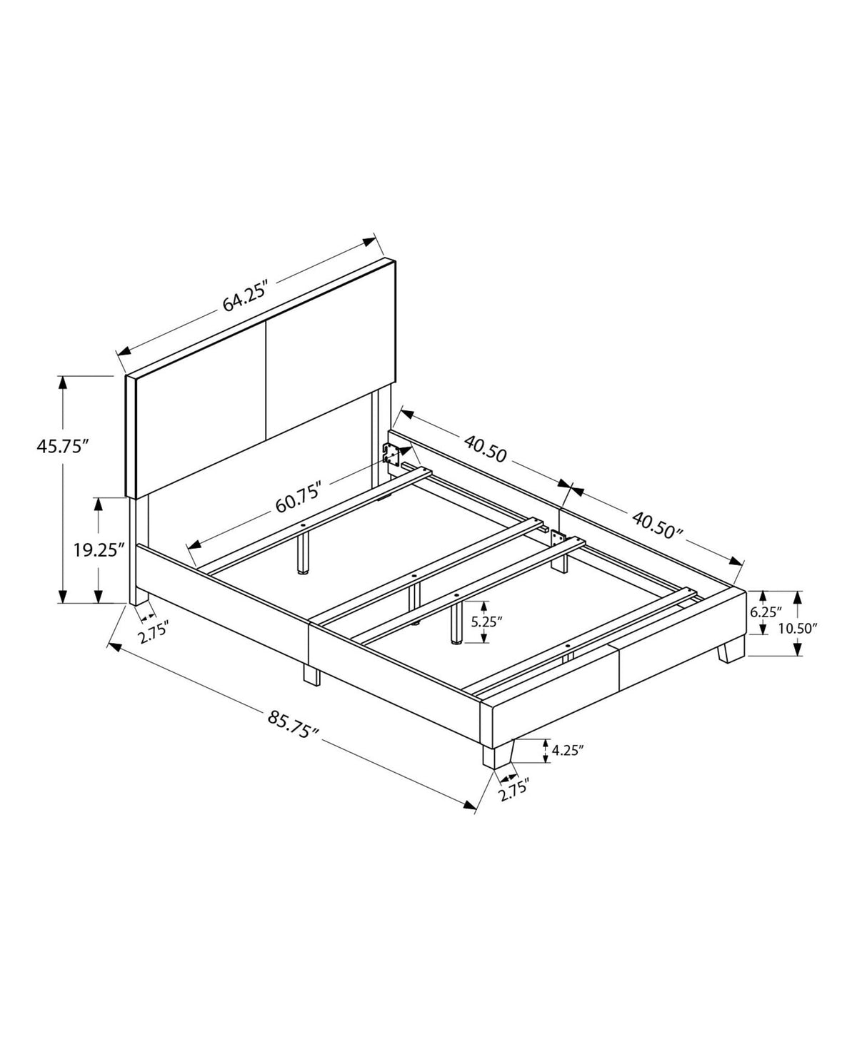 Transitional Upholstered Storage Bed with Low-Profile Design - Multiple Colors, photo 20 of 24
