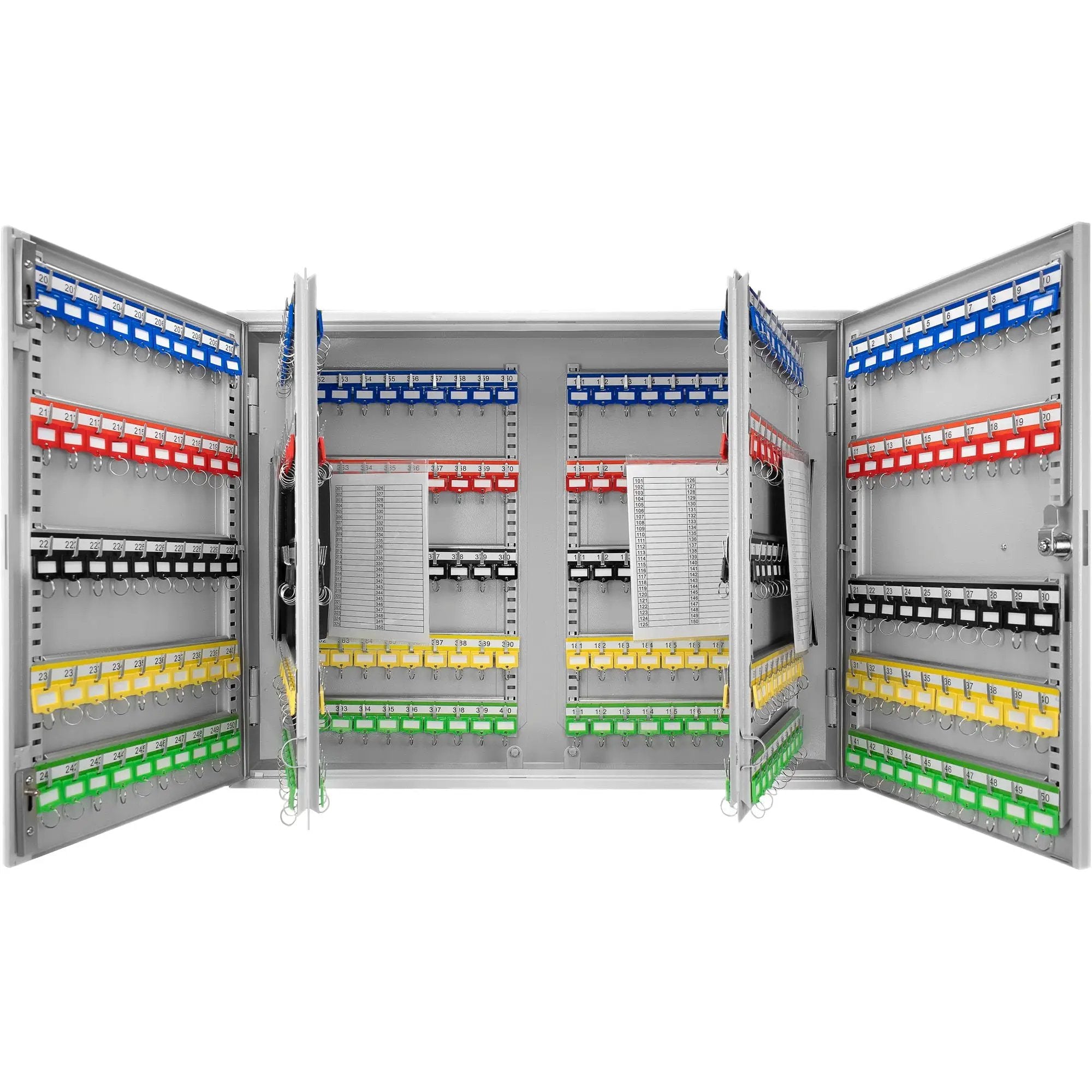 400 Keys Adjustable Key Lock Box With Digital Lock - Gray by HouseOfZazla