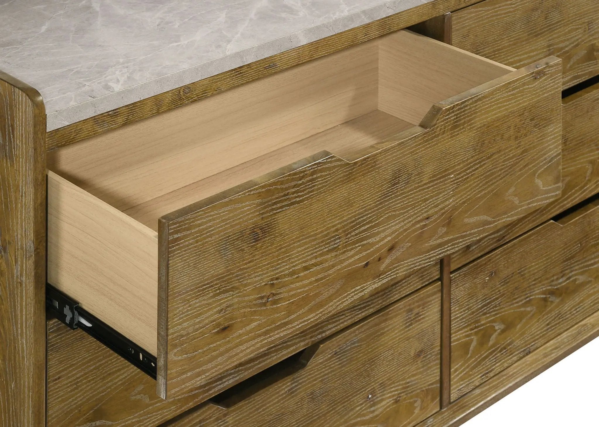 Henderson 6-drawer Bedroom Dresser Cabinet Medium Oak by Unique Piece Furniture