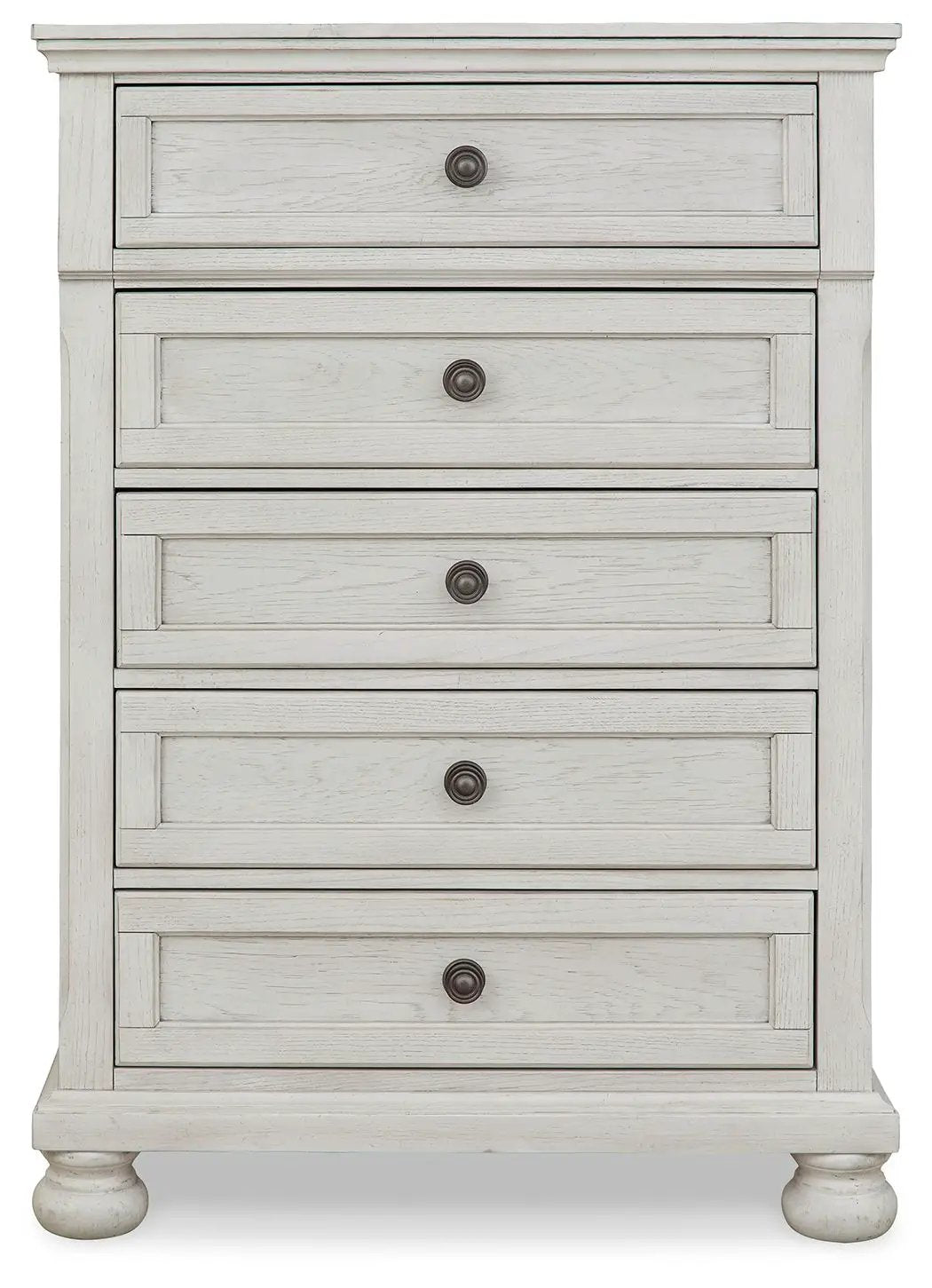 Robbinsdale - Five Drawer Chest - Youth - Antique White by Unique Piece Furniture