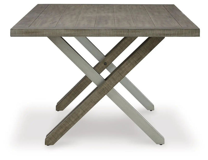 Krystanza - Rectangular Dining Room Table - Weathered Gray by Unique Piece Furniture