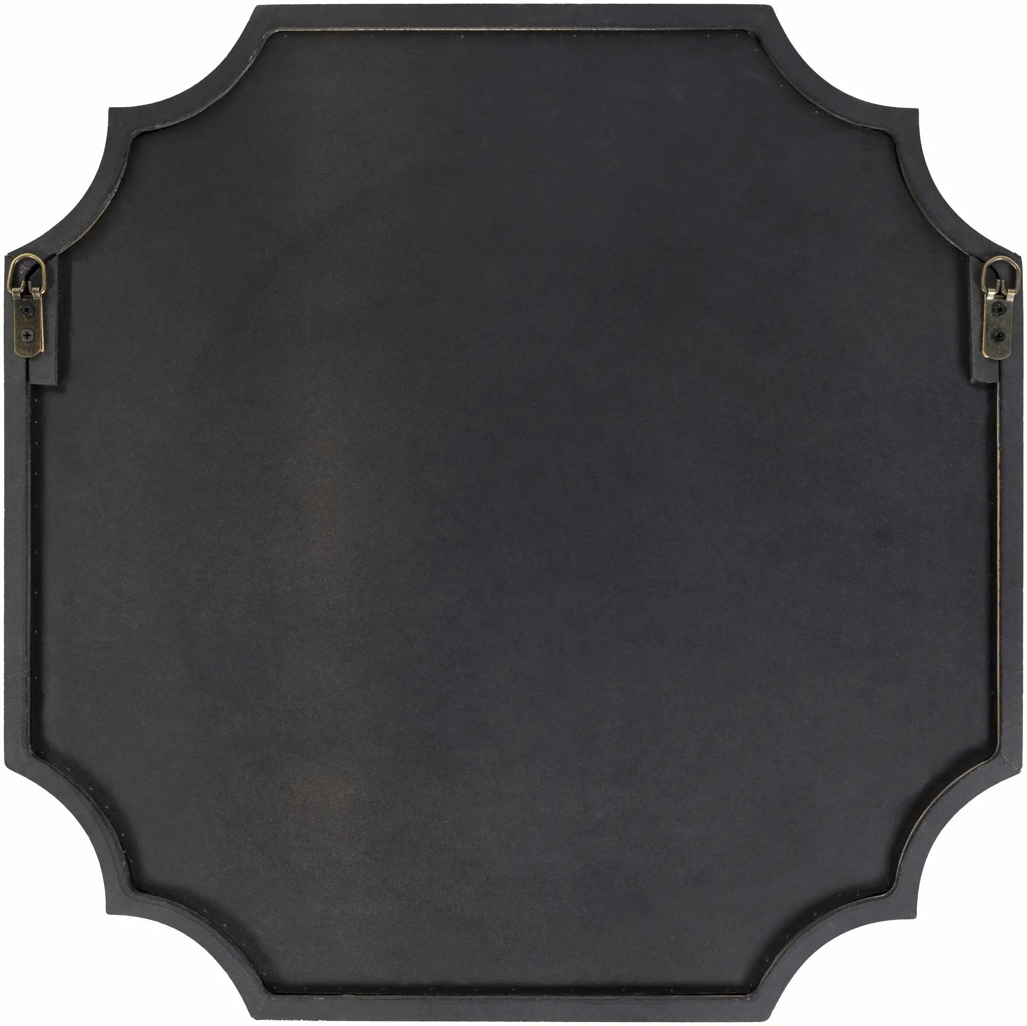 Abangay Gold Contemporary Wood Frame Mirror - Clearance by Boutique Rugs