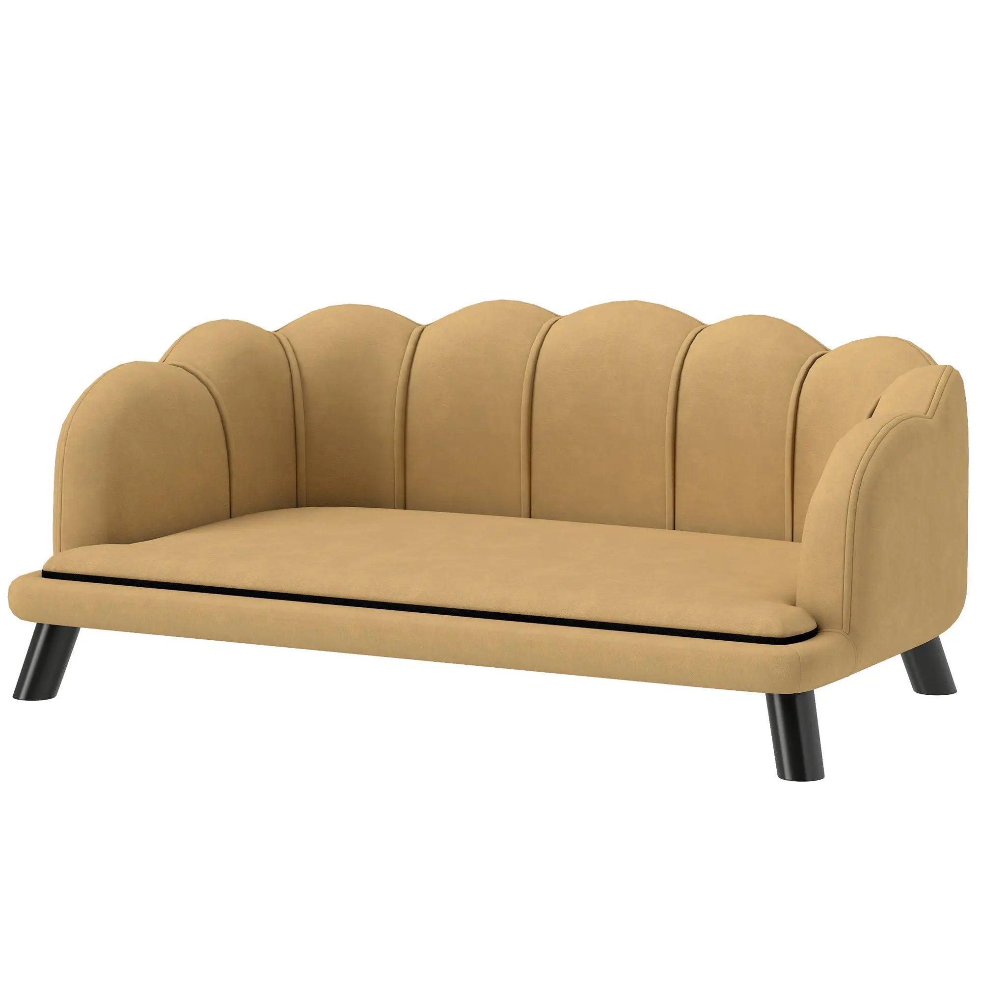 Coffee Pearl Design Pet Sofa by HouseOfZazla