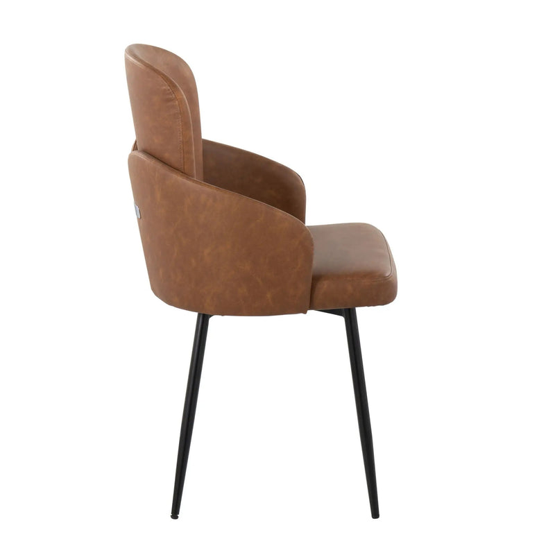 Dahlia - Contemporary Elegant Design Dining Chair (Set of 2) by Unique Piece Furniture