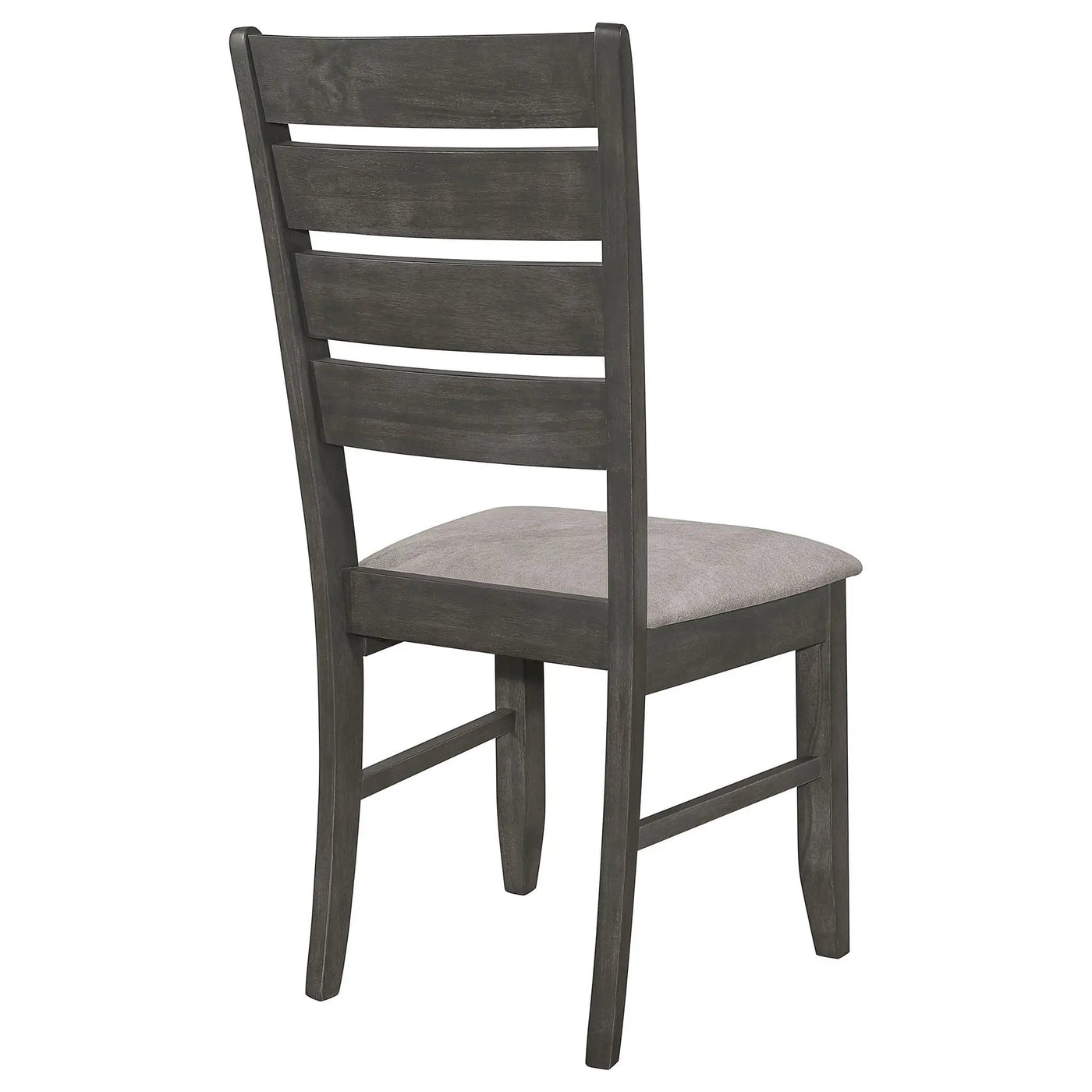 Padded Seat Side Chairs With Tapered Slats (Set of 2) by HouseOfZazla