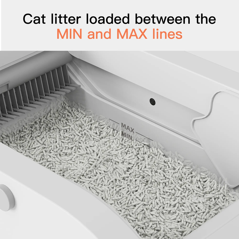 Smart Cat Litter Box With Wide Opening by HouseOfZazla