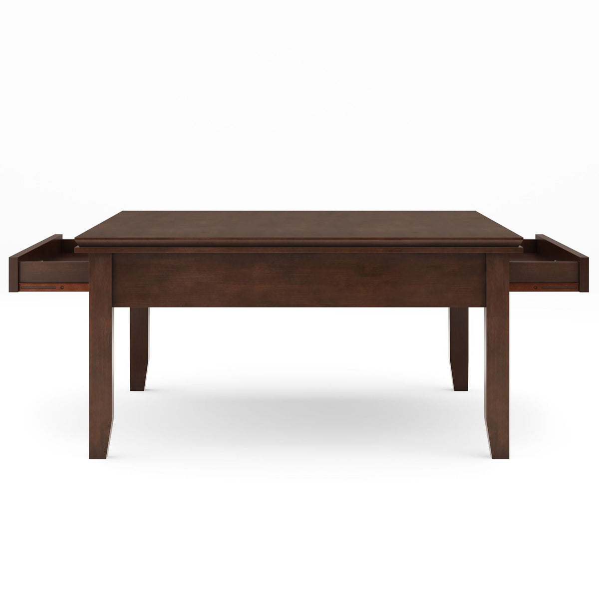 Artisan Square Coffee Table with Drawer - Russet Brown, photo 8 of 11