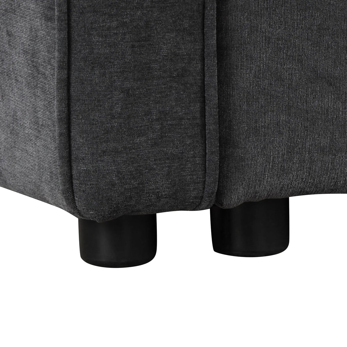 L-Shaped Sofa Convertible Sofa Bed Pull Out Sofa Sleeper With Two Back Pillows, Two USB Ports And Two Power Sockets For Living Room by HouseOfZazla