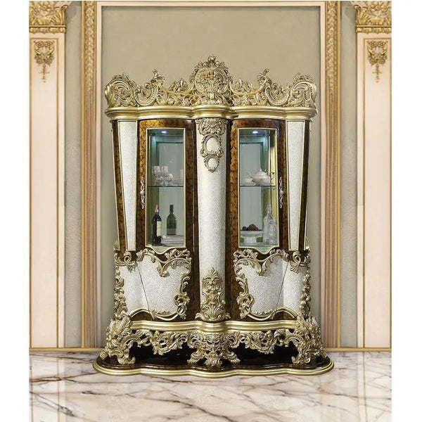 Desiderius - Curio - Or antique et marron peint à la main