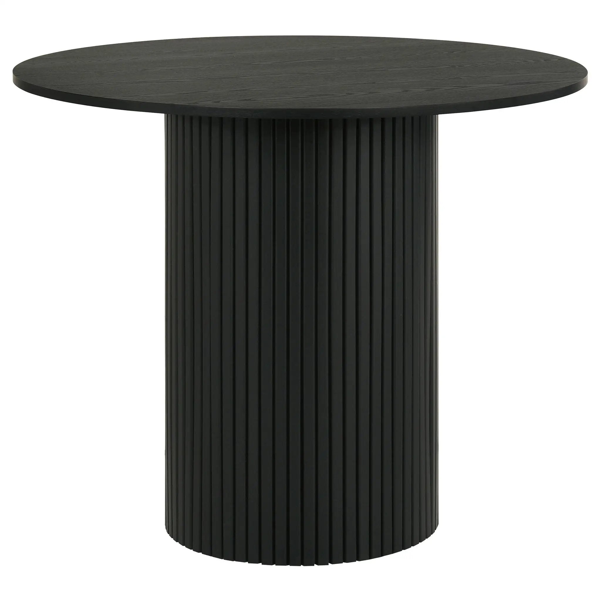 Hamlyn 5-piece Round Wood Counter Height Dining Set Cream and Black by Unique Piece Furniture