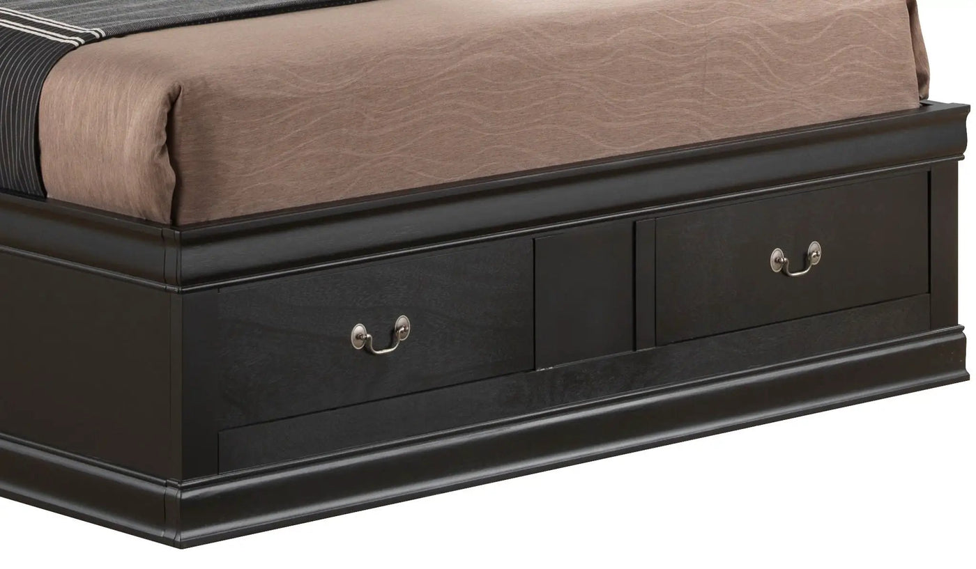 Traditional Style Bookcase Storage Bed by HouseOfZazla