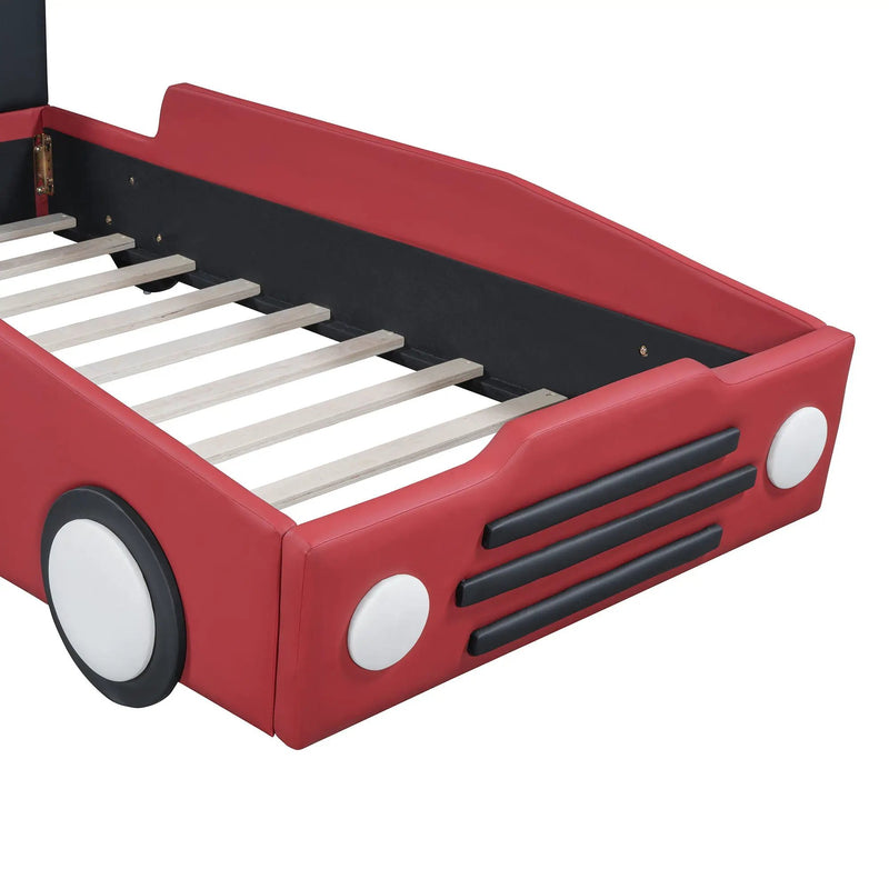 High Quality Race Car Shaped Platform Bed & Wheels by HouseOfZazla