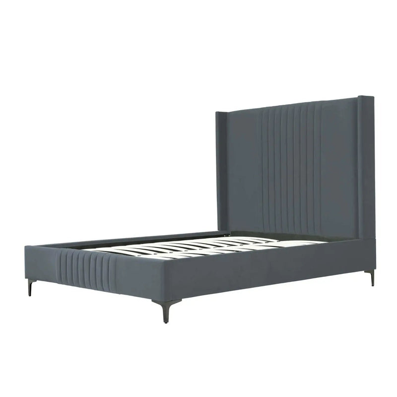 Promenade - Bed With Upholstered Headboard And Slats