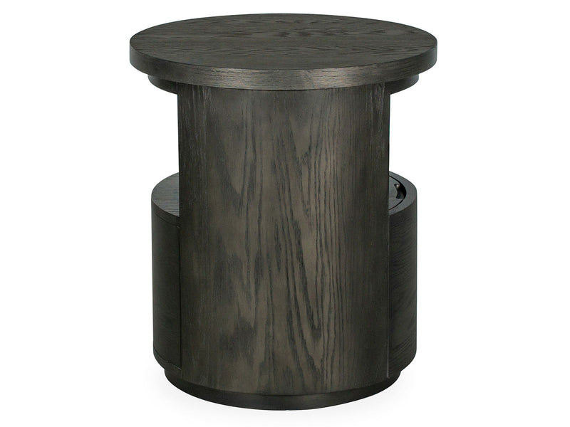Bosley - Round End Table - Coffee Bean, photo 4 of 7