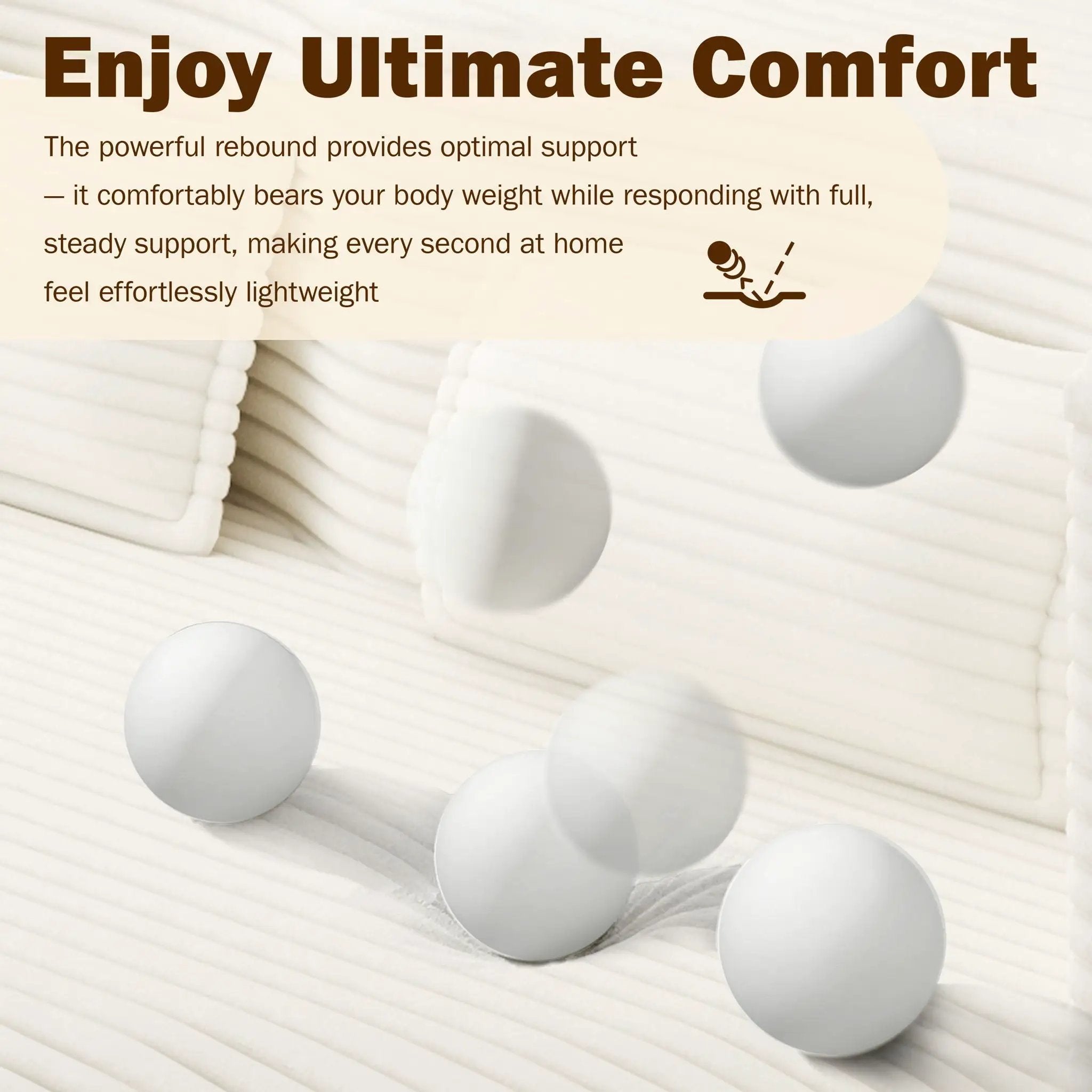 Floor Sofa With 2 Pillows, Convertible Twin Size Mattress For Living Room by HouseOfZazla