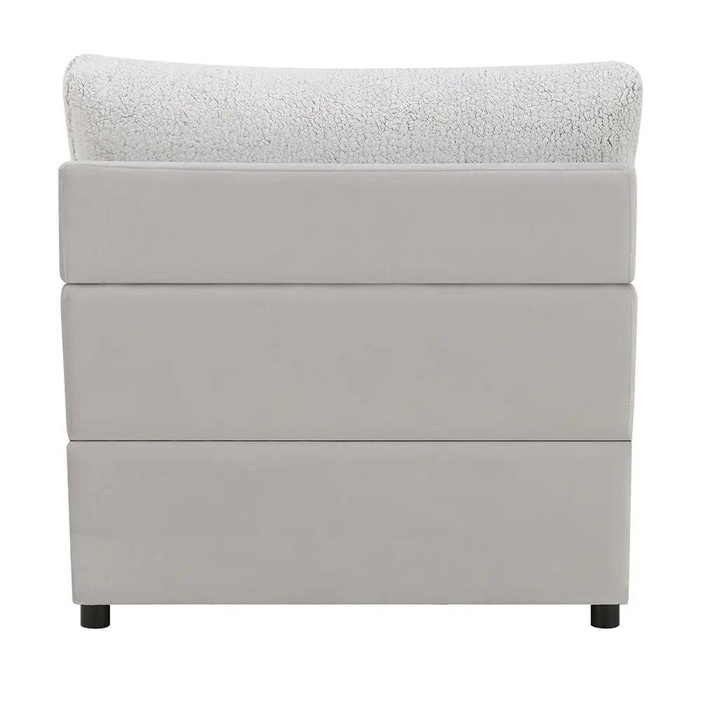Tarrance - Modular Power Armless Recliner - Gray by Unique Piece Furniture