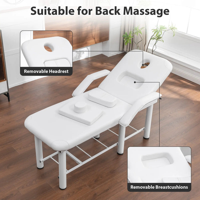 Professional Beauty Bed with Removable Headrest by HouseOfZazla