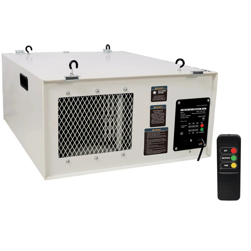Remote-Controlled Air Filtration System with 3-Speed Settings by HouseOfZazla