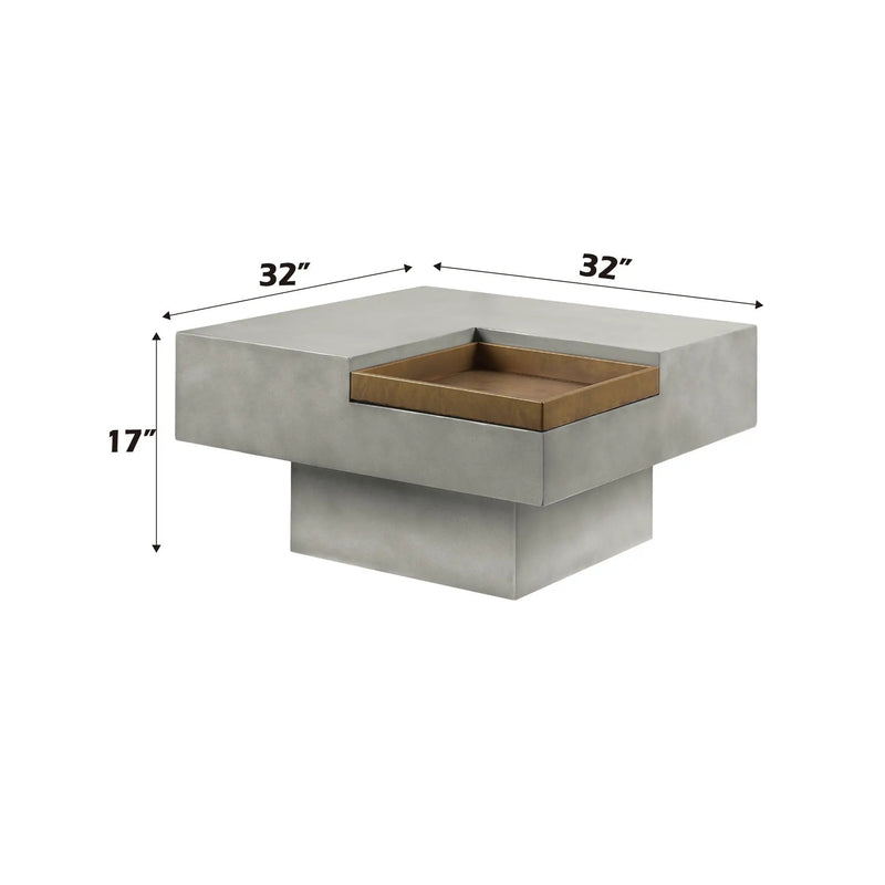Kailano - Weathered Table - Gray by Unique Piece Furniture