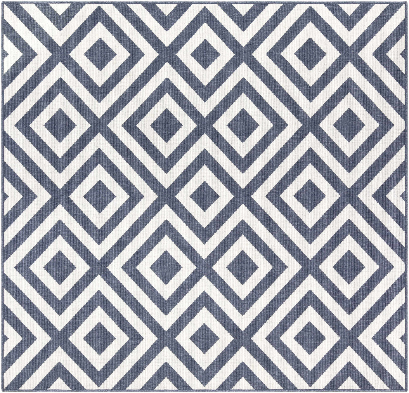 Spilsby Navy Blue Outdoor Rug - Clearance by Boutique Rugs