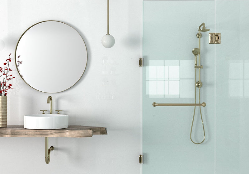Absolute White Polished Marble Slab Random room scene 3