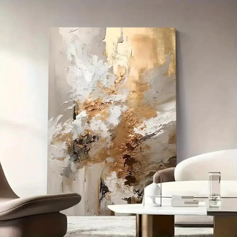 Abstract Art - Luxury Canvas Multicolor Large by House Of Avana
