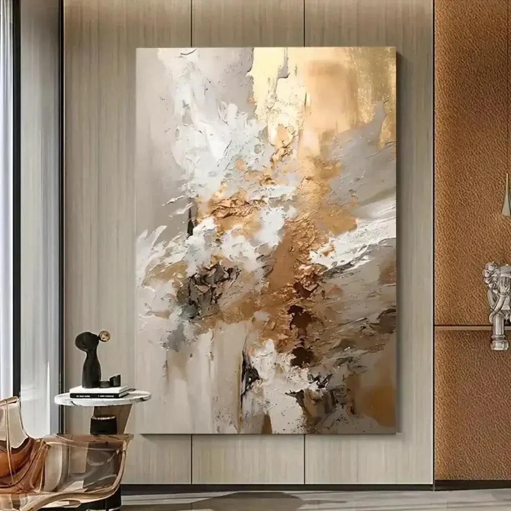Abstract Art - Luxury Canvas Multicolor Large by House Of Avana