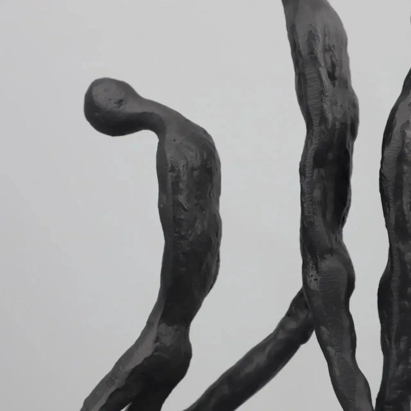 Modern Walking Human Figurines Sculpture by House Of Avana